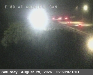 TV500 -- I-80 : E80 at American Canyon Rd OC live camera view