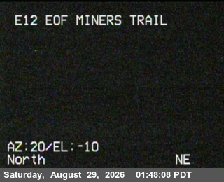 TV486 -- SR-12 : E12 EOF Miners Trail live camera view