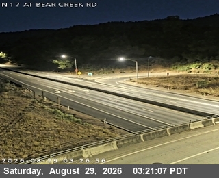 TVB94 -- SR-17 : AT BEAR CREEK RD live camera view