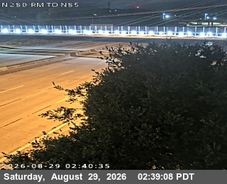 TVC10 -- I-280 : N280 RM to 85 live camera view