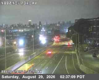 TVA88 -- I-880 : NORTH OF 23RD AV live camera view