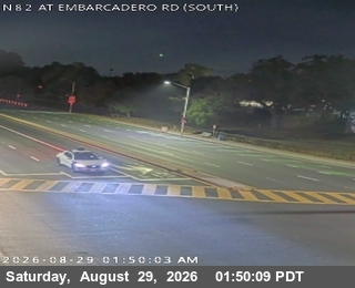 T028N -- SR-82 : Embarcadero live camera view