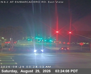 T028E -- SR-82 : Embarcadero live camera view
